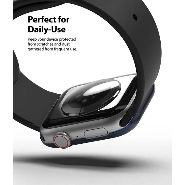 Rin gke Apple Watch 6 44mm Bumper Klf -Deep Blue