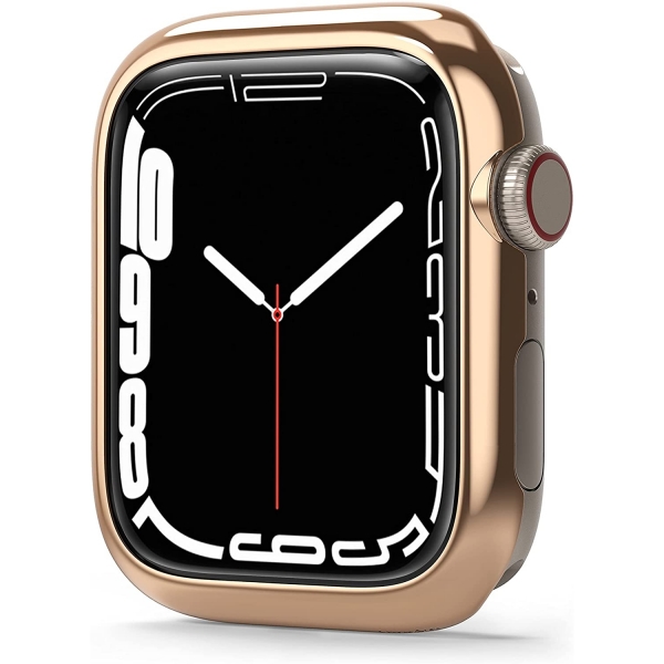 Rin gke Apple Watch 9/8/7 41mm Bumper Klf-Rose Gold