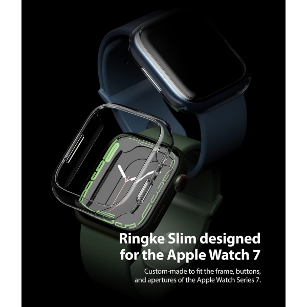 Rin gke nce Apple Watch 7 41mm Bumper Klf -Clear