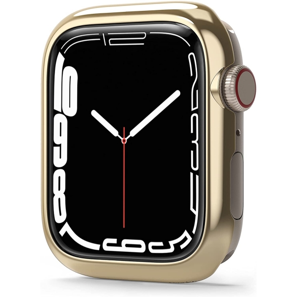 Rin gke Apple Watch 7 45mm Bumper Klf -Gold