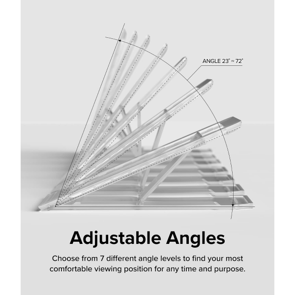 Rin gke Outstanding Evrensel Tablet Stand (8-13 in)-Clear