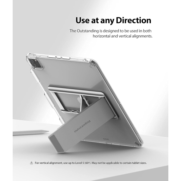 Rin gke Outstanding Evrensel Tablet Stand (8-13 in)-Light Gray