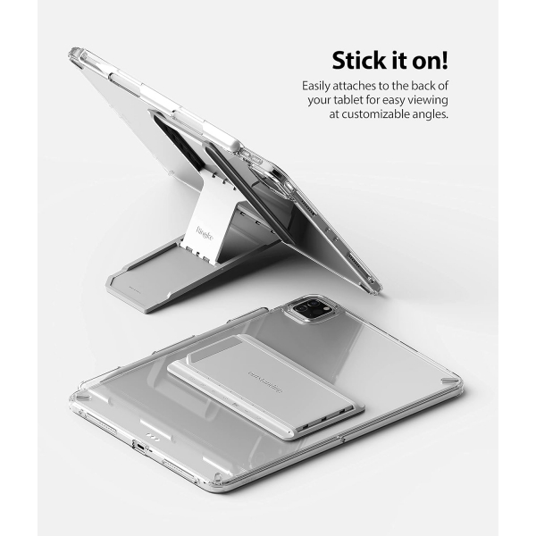 Rin gke Outstanding Evrensel Tablet Stand (8-13 in)-Light Gray
