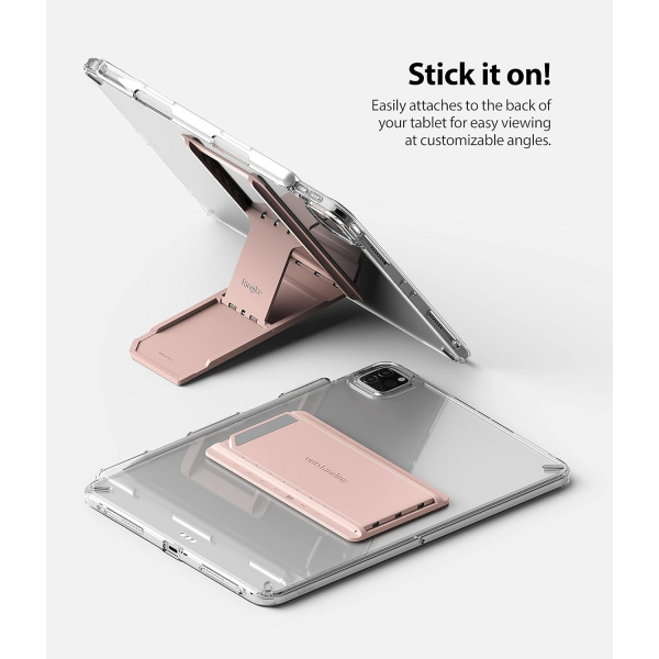 Rin gke Outstanding Evrensel Tablet Stand (8-13 in)-Peach Pink