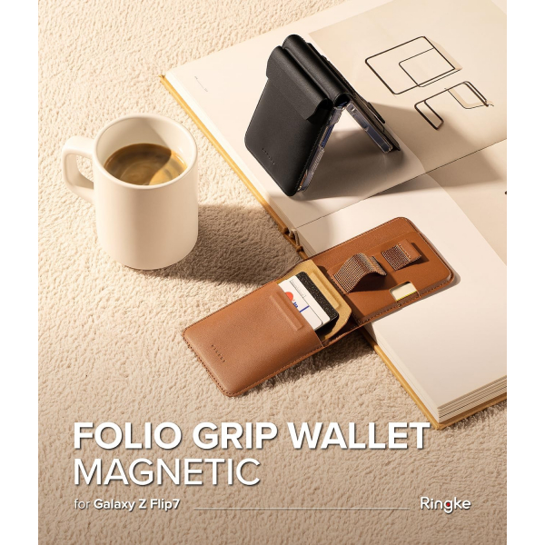 Ringke Folio Grip Galaxy Z Flip7 Klf-Black 