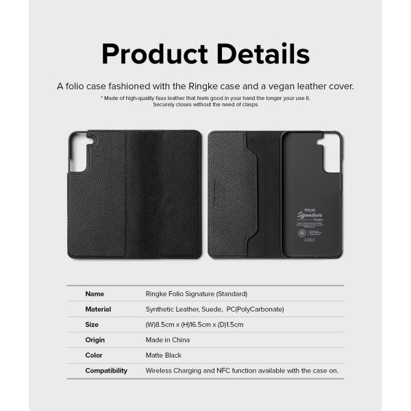 Ringke Folio Serisi Samsung Galaxy S22 Plus Klf