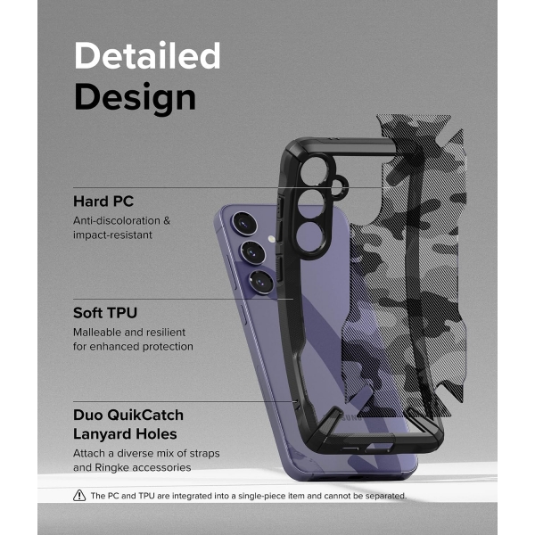 Rin gke Fusion-X  Galaxy S24 Klf-Camo Black