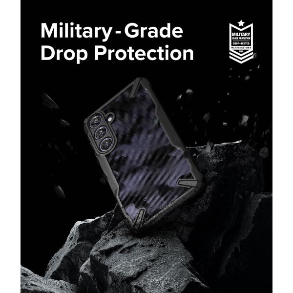 Rin gke Fusion-X  Galaxy S24 Klf-Camo Black