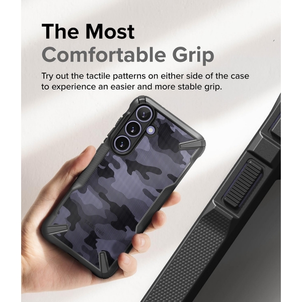 Rin gke Fusion-X  Galaxy S24 Klf-Camo Black