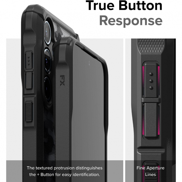 Rin gke Fusion-X Galaxy A55 Klf-Camo Black