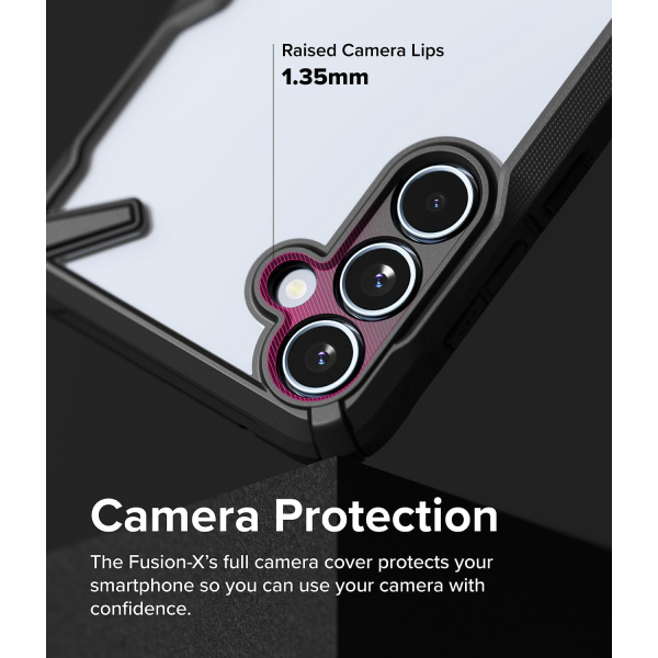 Rin gke Fusion-X Galaxy A55 Klf-Black