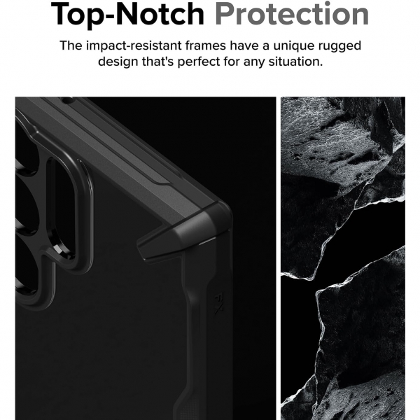 Rin gke Fusion-X Galaxy S24 Ultra Klf-Black