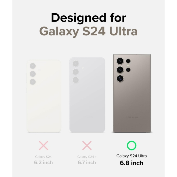Rin gke Fusion-X Galaxy S24 Ultra Klf-Black