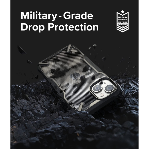 Rin gke Fusion-X iPhone 14 Plus Klf-Camo Black