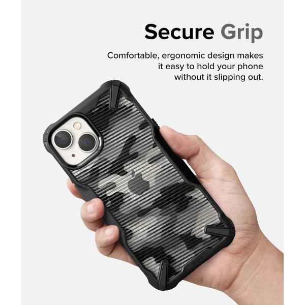 Rin gke Fusion-X iPhone 14 Plus Klf-Camo Black