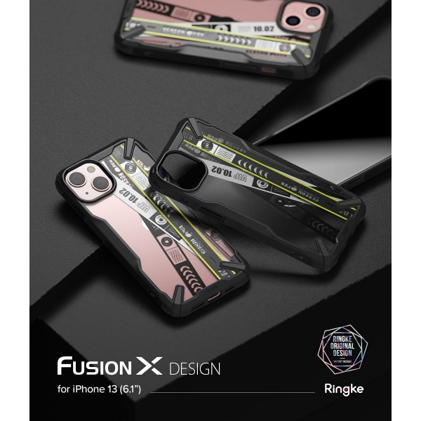 Rin gke Fusion-X iPhone 13 Mini Klf-Ticket Band