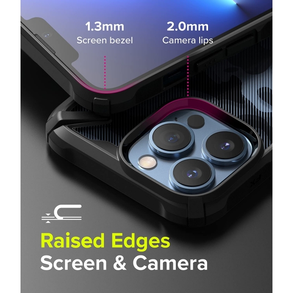 Ringke Fusion-X Serisi iPhone 13 Pro Max Klf-Camo