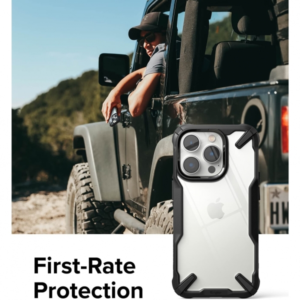 Rin gke Fusion-X iPhone 14 Pro Klf-Black