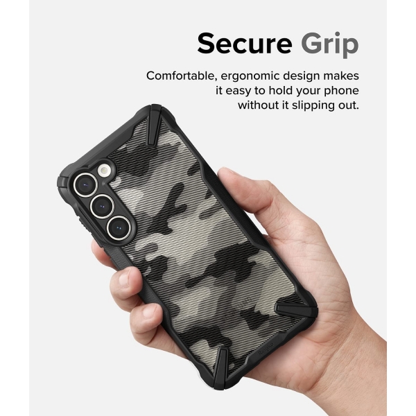 Rin gke Fusion-X Galaxy S23 Plus Klf-Camo Black