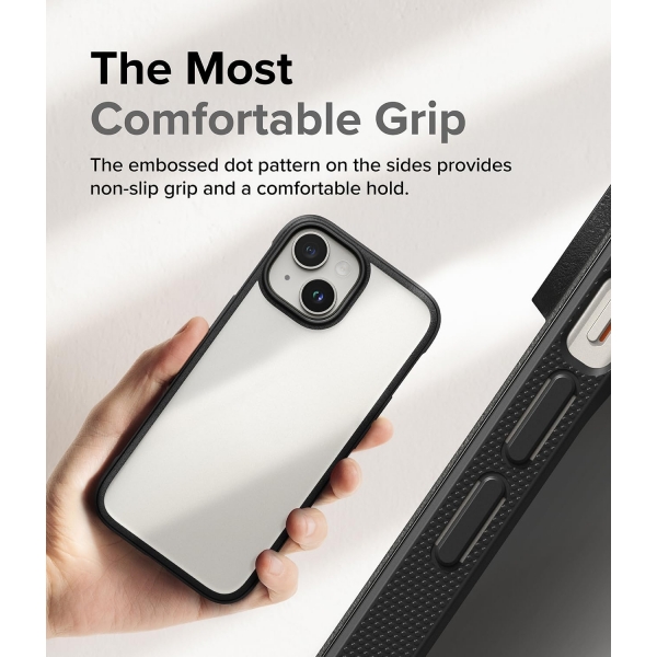 Rin gke Fusion Bold Apple iPhone 15 Klf-Matte Black