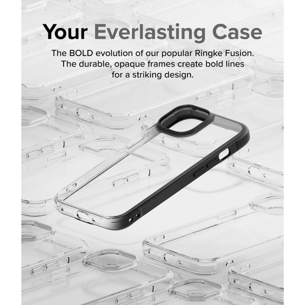 Rin gke Fusion Bold Apple iPhone 15 Klf-Ink Black