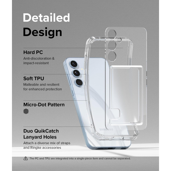 Rin gke Fusion Card Galaxy A55 Czdan Klf