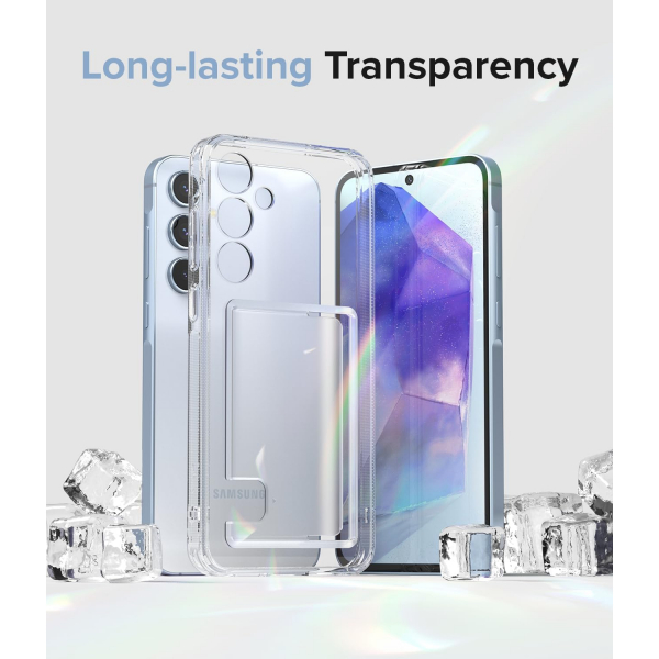 Rin gke Fusion Card Galaxy A55 Czdan Klf