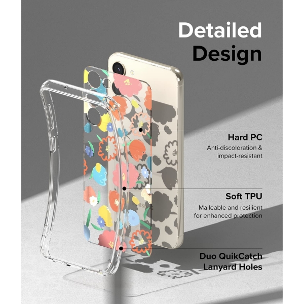 Rin gke Fusion Design Galaxy S23 Plus Klf-Dry Flowers
