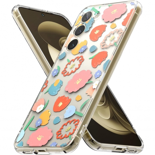 Rin gke Fusion Design Galaxy S23 Plus Klf-Floral