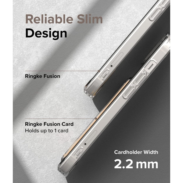 Ringke Fusion Card Serisi Apple iPhone 15 Czdan Klf