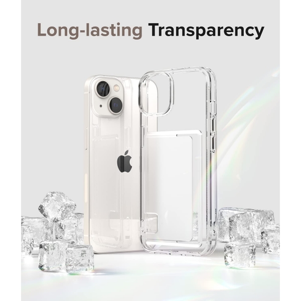 Rin gke Fusion Card Apple iPhone 15 Czdan Klf