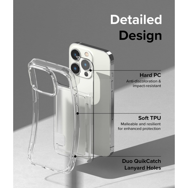 Rin gke Fusion Card Serisi iPhone 14 Pro Czdan Klf