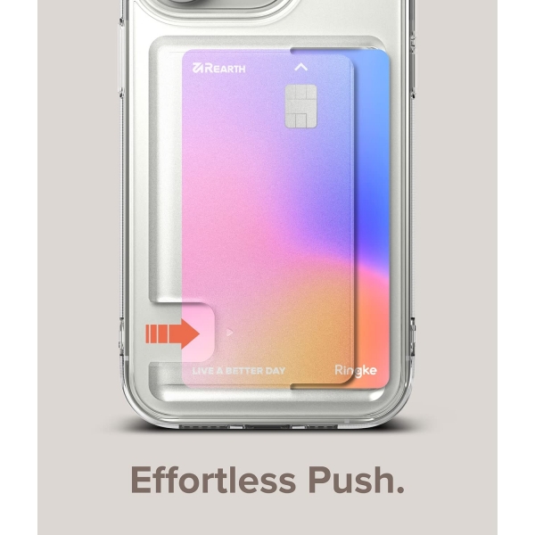 Rin gke Fusion Card Serisi iPhone 14 Pro Czdan Klf