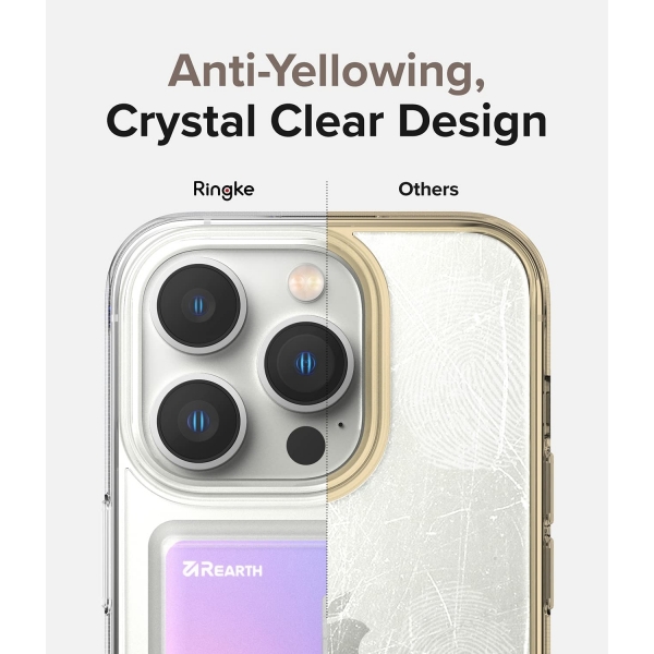 Rin gke Fusion Card Serisi iPhone 14 Pro Czdan Klf