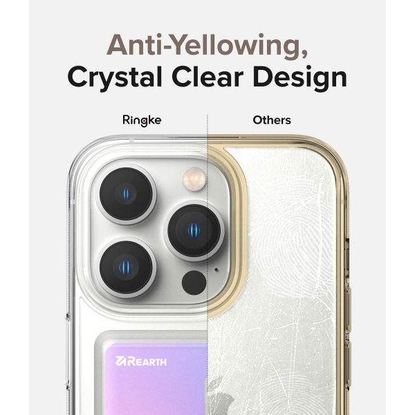 Ringke Fusion Card Serisi iPhone 14 Pro Czdan Klf