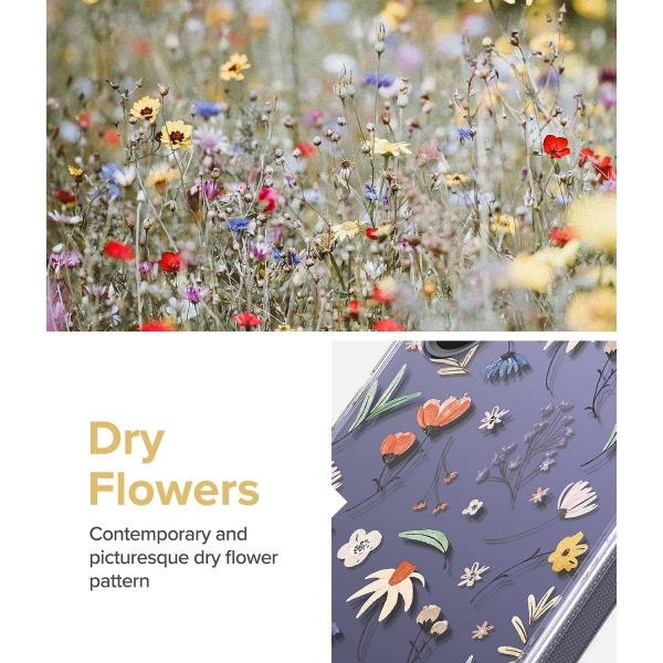 Rin gke Fusion Design Galaxy S24 Klf-Dry Flowers