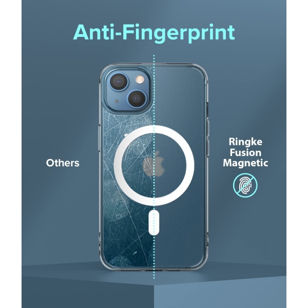 Ringke Fusion Manyetik Serisi iPhone 13 Mini effaf Klf