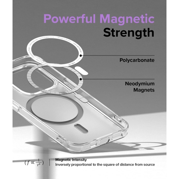 Ringke Fusion Manyetik Serisi iPhone 14 Pro Max effaf Klf