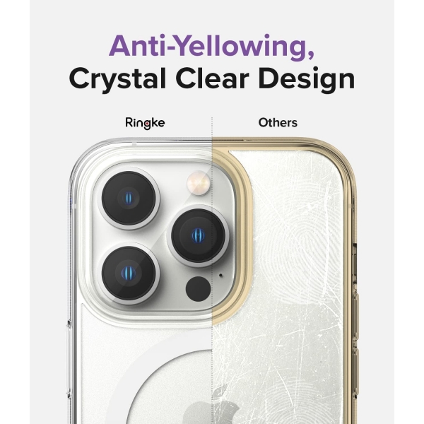 Ringke Fusion Manyetik Serisi iPhone 14 Pro effaf Klf