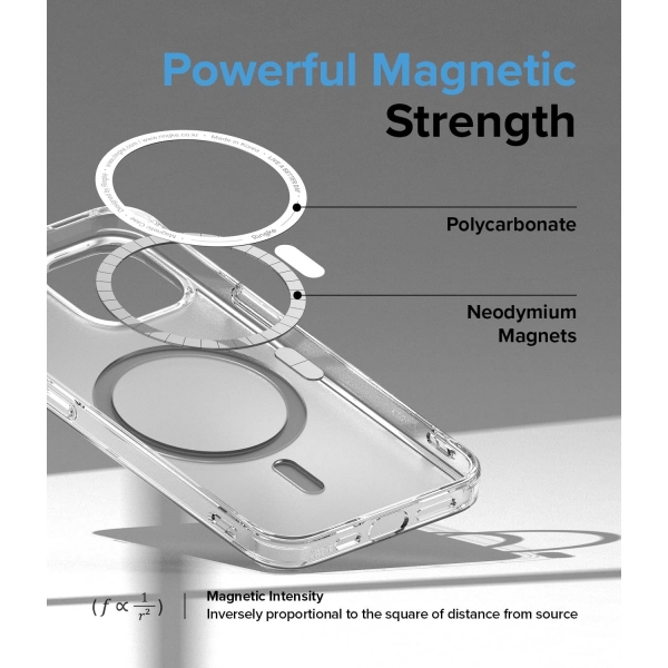 Ringke Fusion Manyetik Serisi iPhone 14 Plus effaf Klf