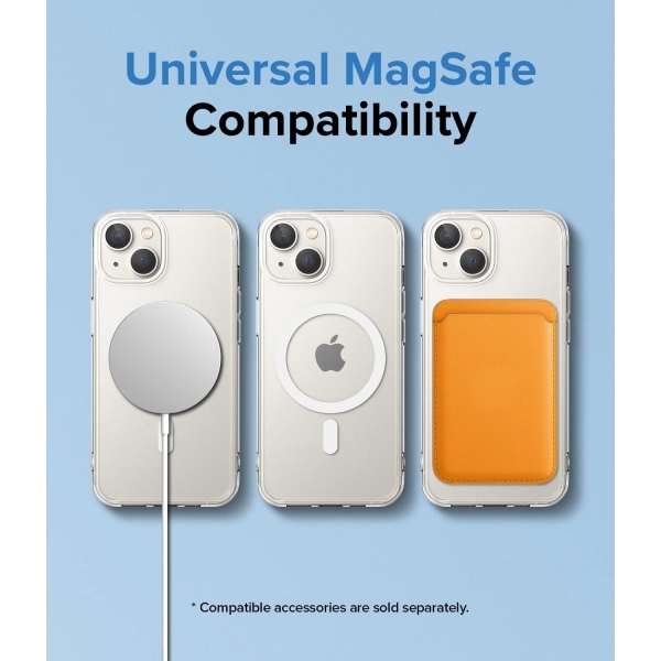 Rin gke Fusion Manyetik iPhone 14 effaf Klf