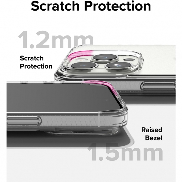 Rin gke Fusion Apple iPhone 15 Pro effaf Klf-Matte Clear