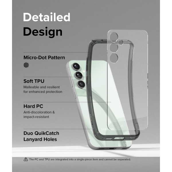 Rin gke Fusion Galaxy S23 FE Klf -Smoke Black