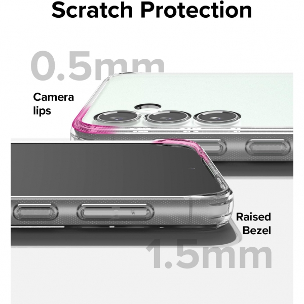 Rin gke Fusion Galaxy S23 FE Klf -Matte Clear