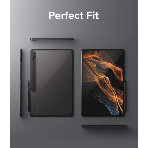 Rin gke Fusion Galaxy Tab S8 Ultra Klf (14.6 in)-Smoke Black