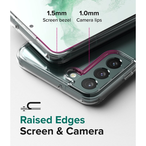 Ringke Fusion Serisi Samsung Galaxy S22  Kılıf-Clear