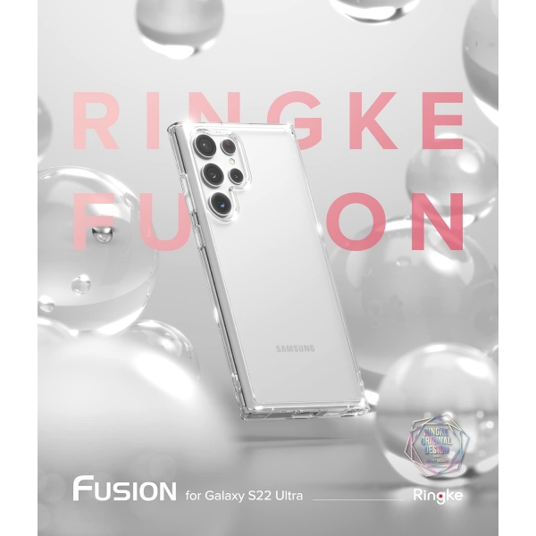 Rin gke Fusion Samsung Galaxy S22 Ultra Klf -Matte Clear