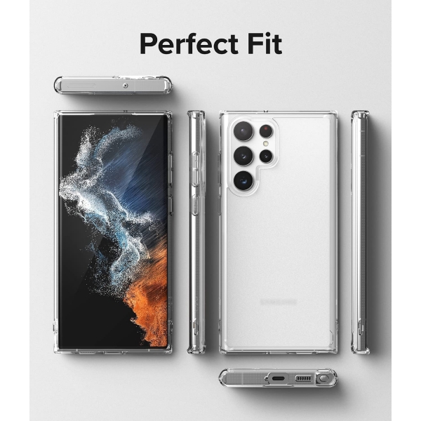 Rin gke Fusion Samsung Galaxy S22 Ultra Klf -Matte Clear