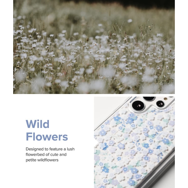 Rin gke Fusion Samsung Galaxy S22 Ultra Klf -Wild Flowers