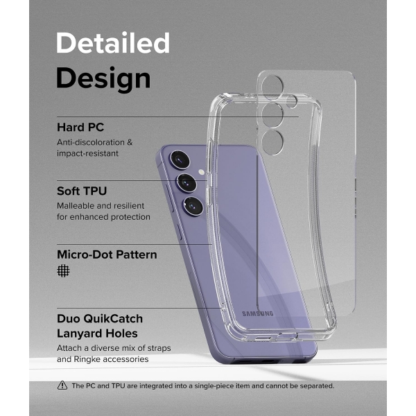 Rin gke Fusion Samsung Galaxy S24 Plus Klf -Clear